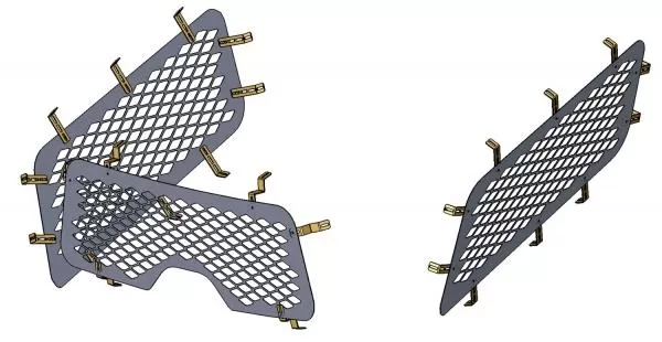 Ford Expedition Max Rear Window Guards - D and R Electronics