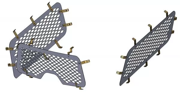 Ford Expedition Max Rear Window Guards - D and R Electronics